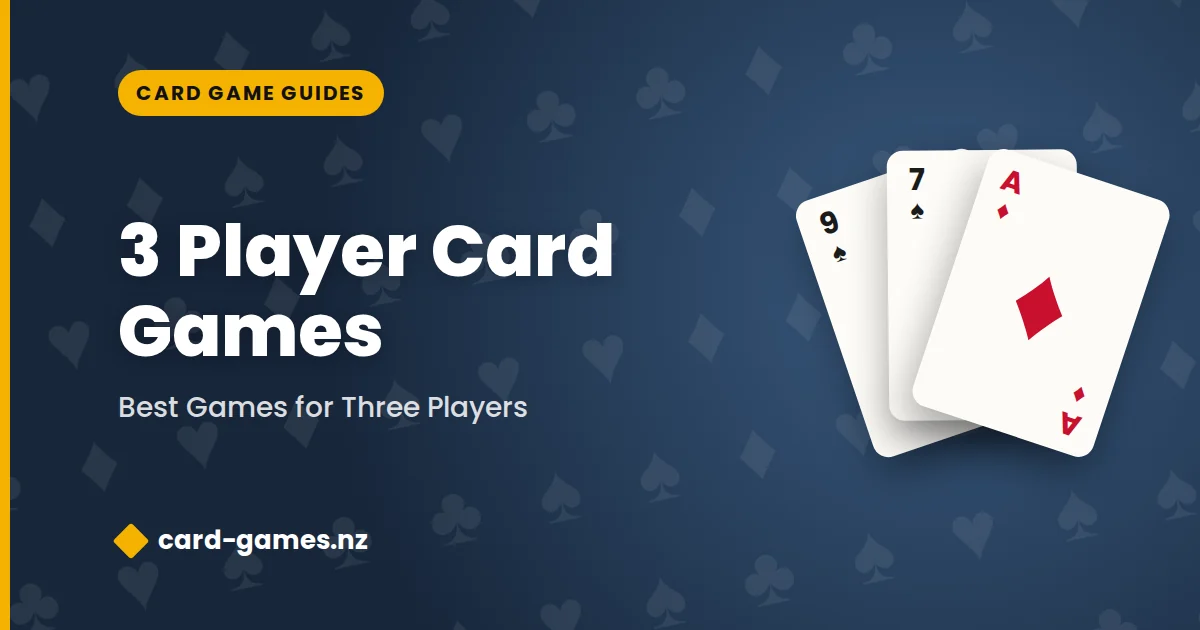 3 Player Card Games: Best Games for Three Players