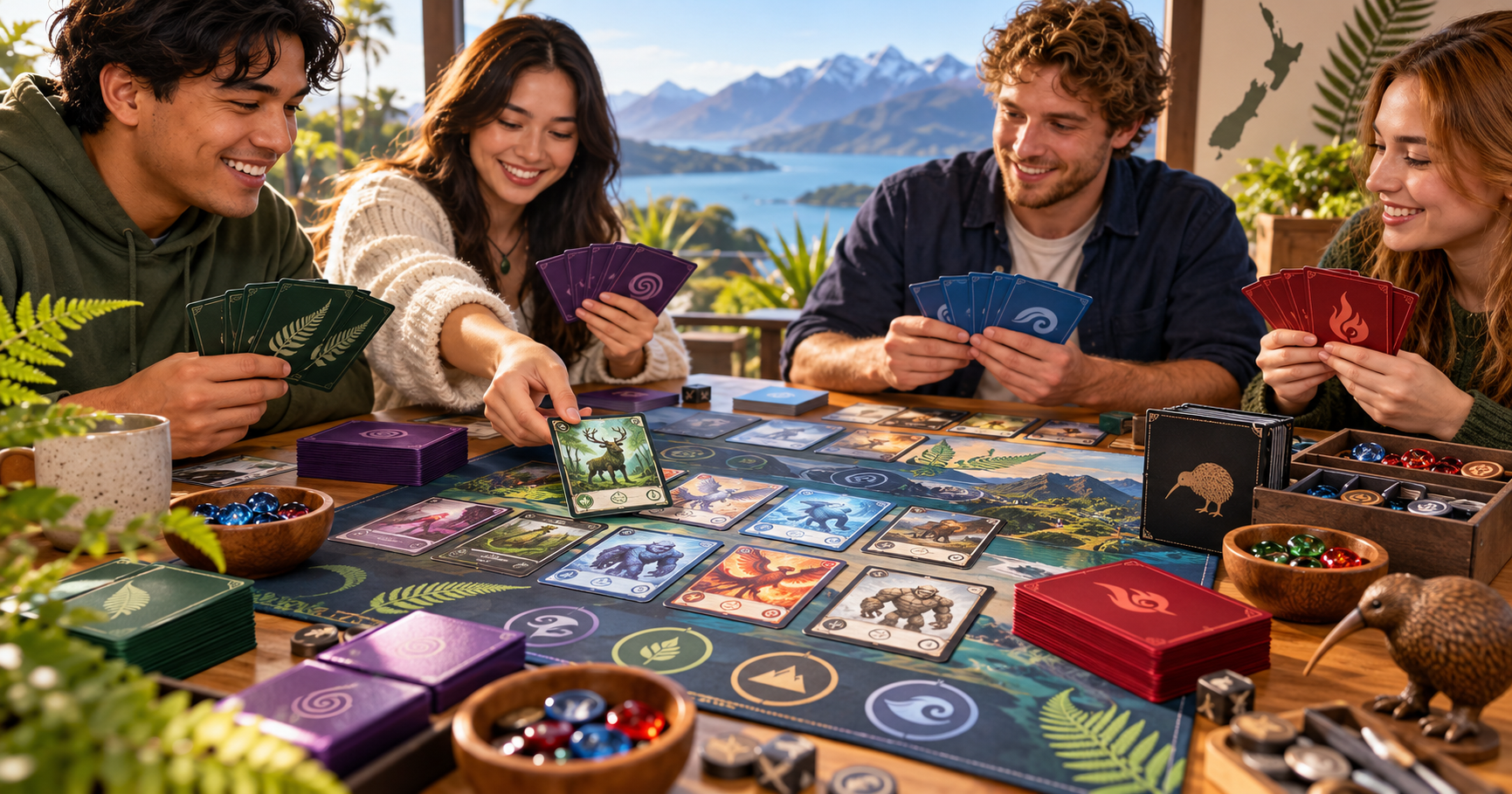 Kiwi Vista Fantasy Card Game