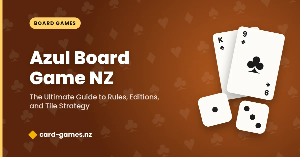 Azul Board Game NZ: The Ultimate Guide to Rules, Editions, and Tile Strategy