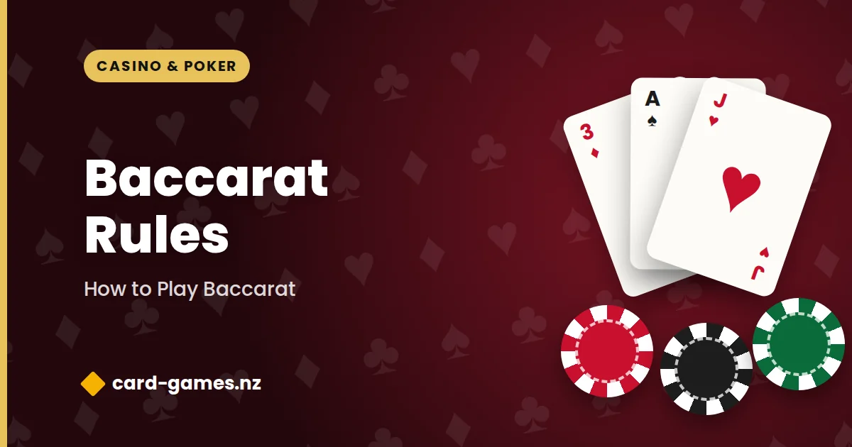 Baccarat Rules: How to Play Baccarat (2025 Guide)