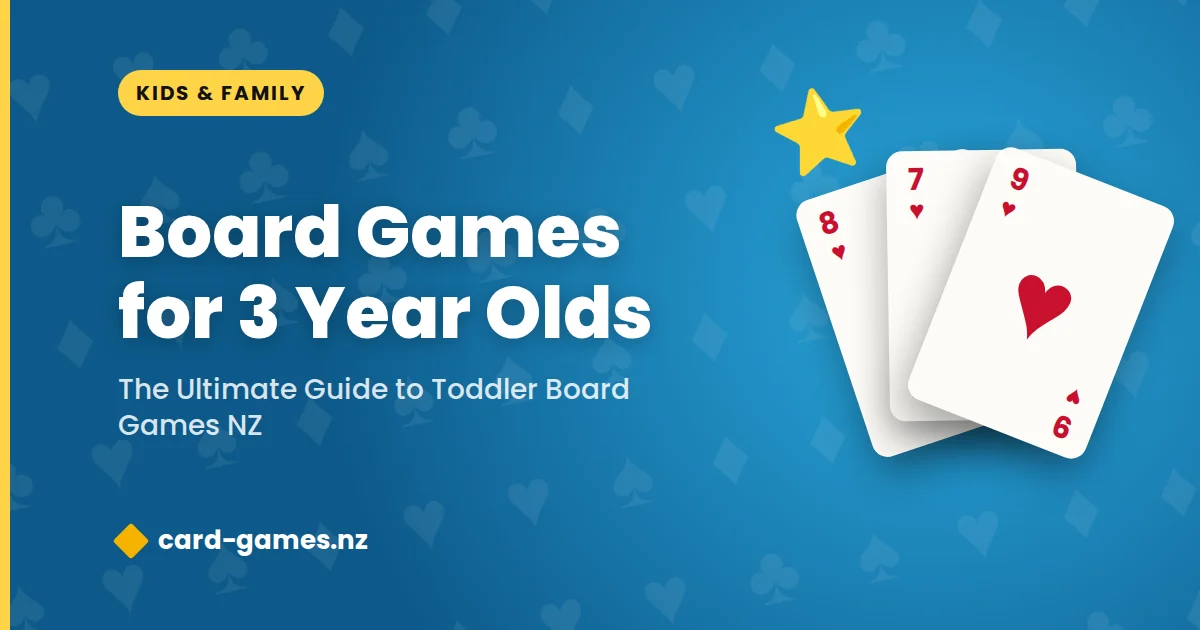 Board Games for 3 Year Olds: The Ultimate Guide to Toddler Board Games NZ