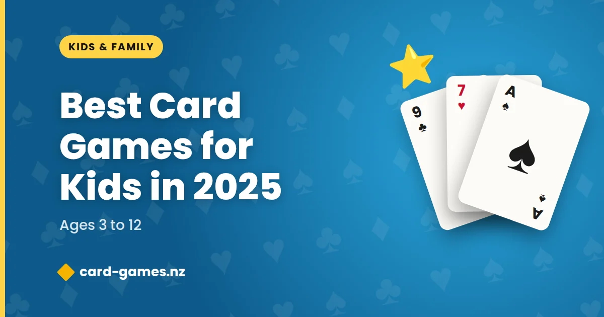 Best Card Games for Kids in 2025: Ages 3 to 12