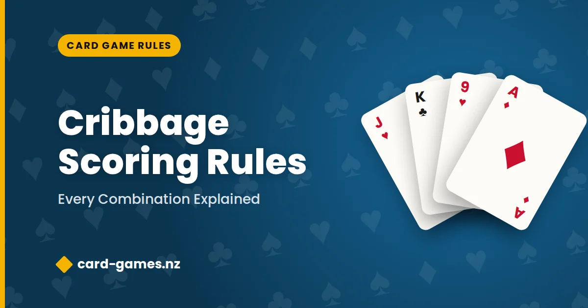 Cribbage Scoring Rules: Every Combination Explained