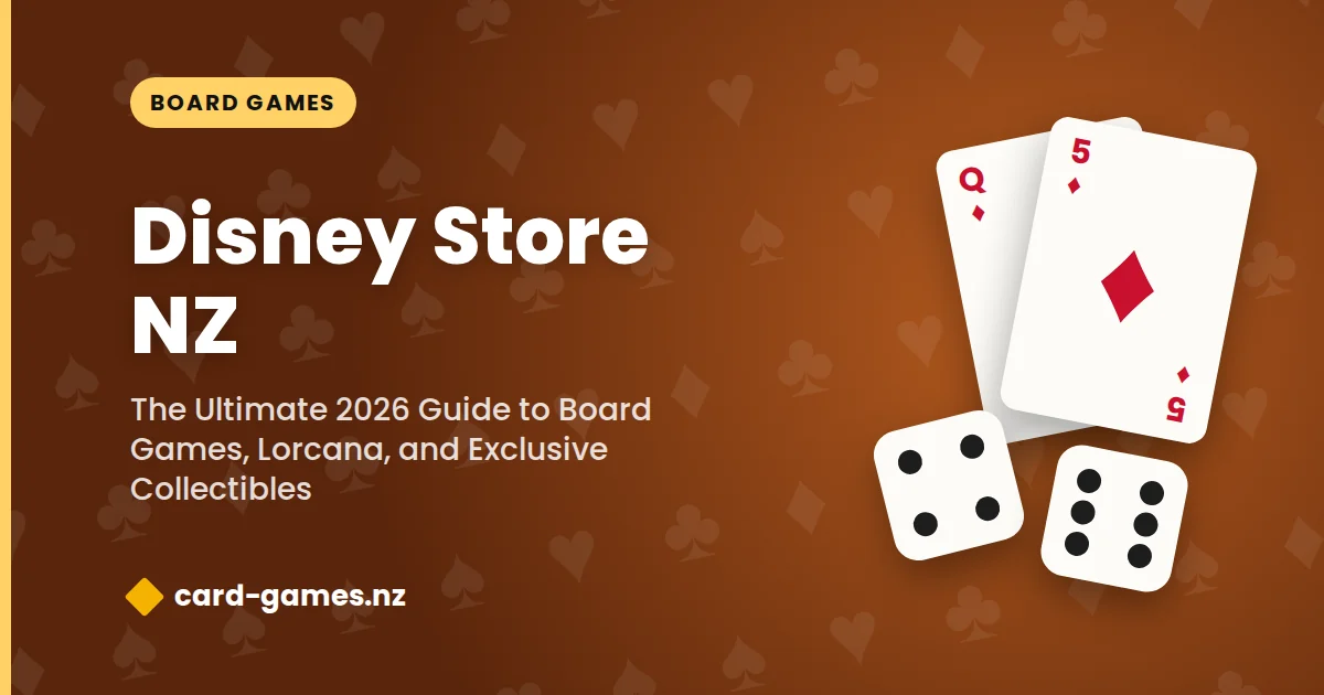 Disney Store NZ: The Ultimate 2026 Guide to Board Games, Lorcana, and Exclusive Collectibles