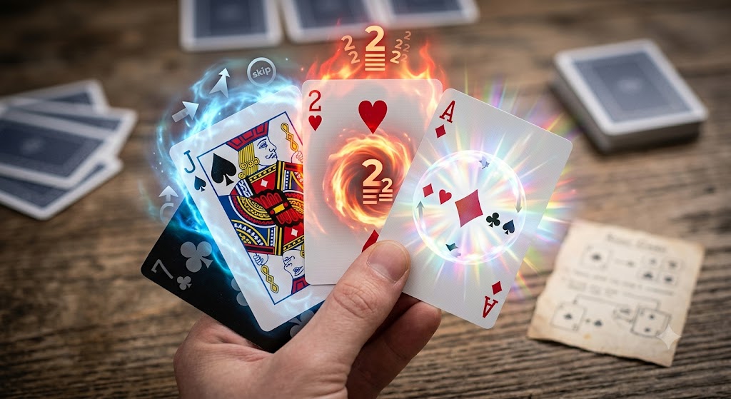 Power Cards: Functions, Effects, and Stacking Rules