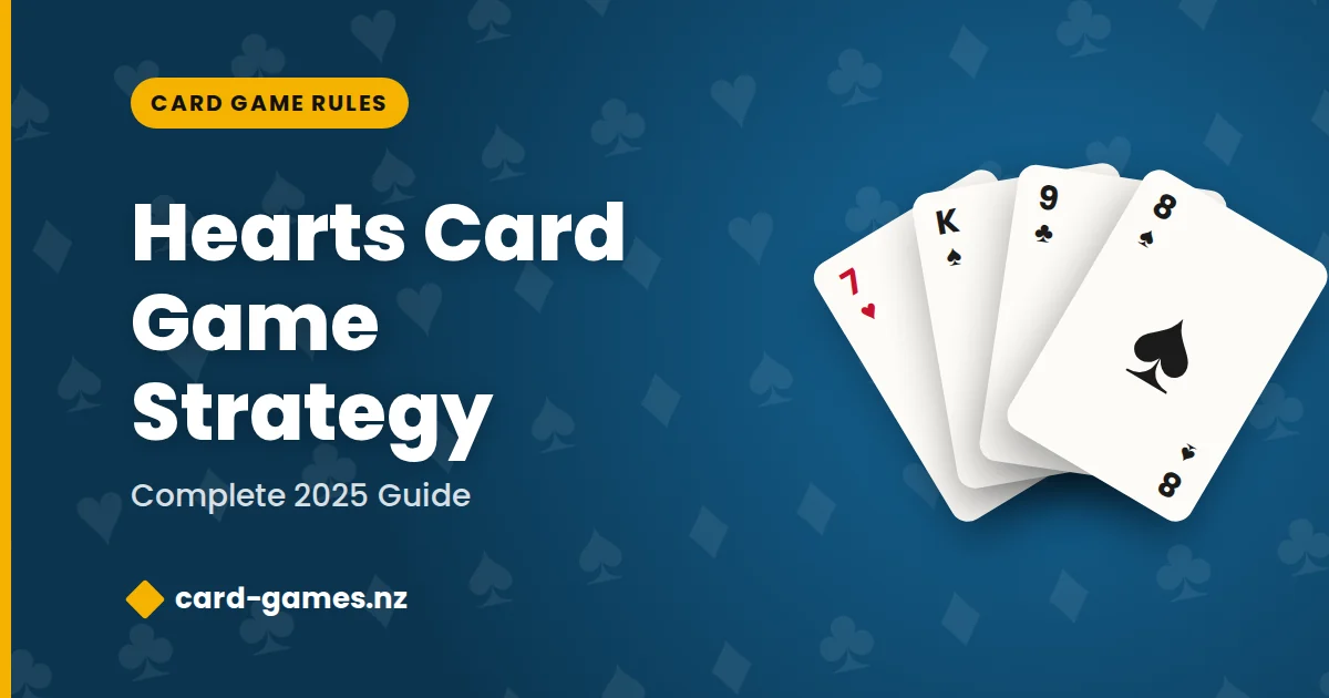 Hearts Card Game Strategy: Complete 2025 Guide