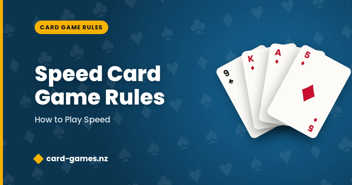Speed Card Game Rules: How to Play Speed (2025)