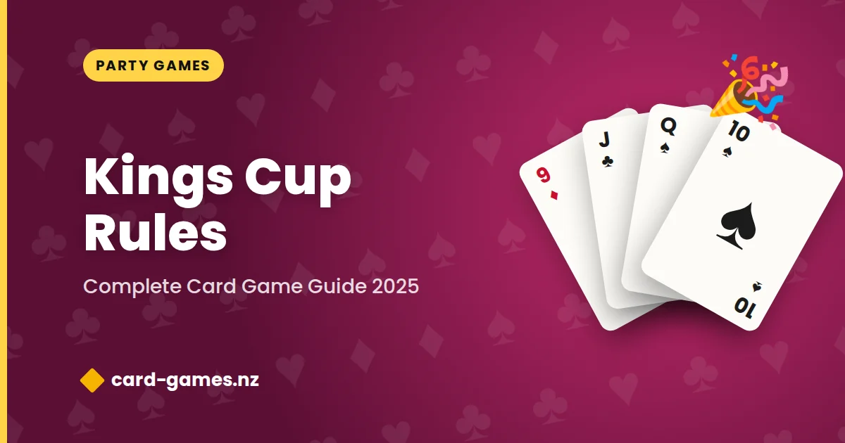 Kings Cup Rules: Complete Card Game Guide 2025