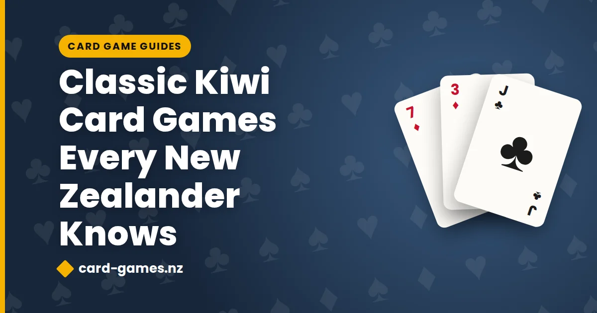 Classic Kiwi Card Games Every New Zealander Knows