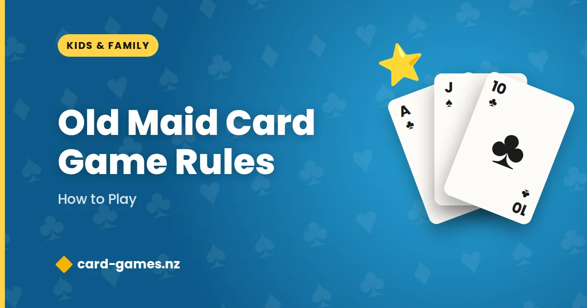 Old Maid Card Game Rules: How to Play (2025)