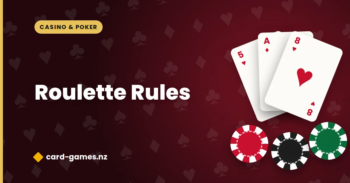 roulette rules