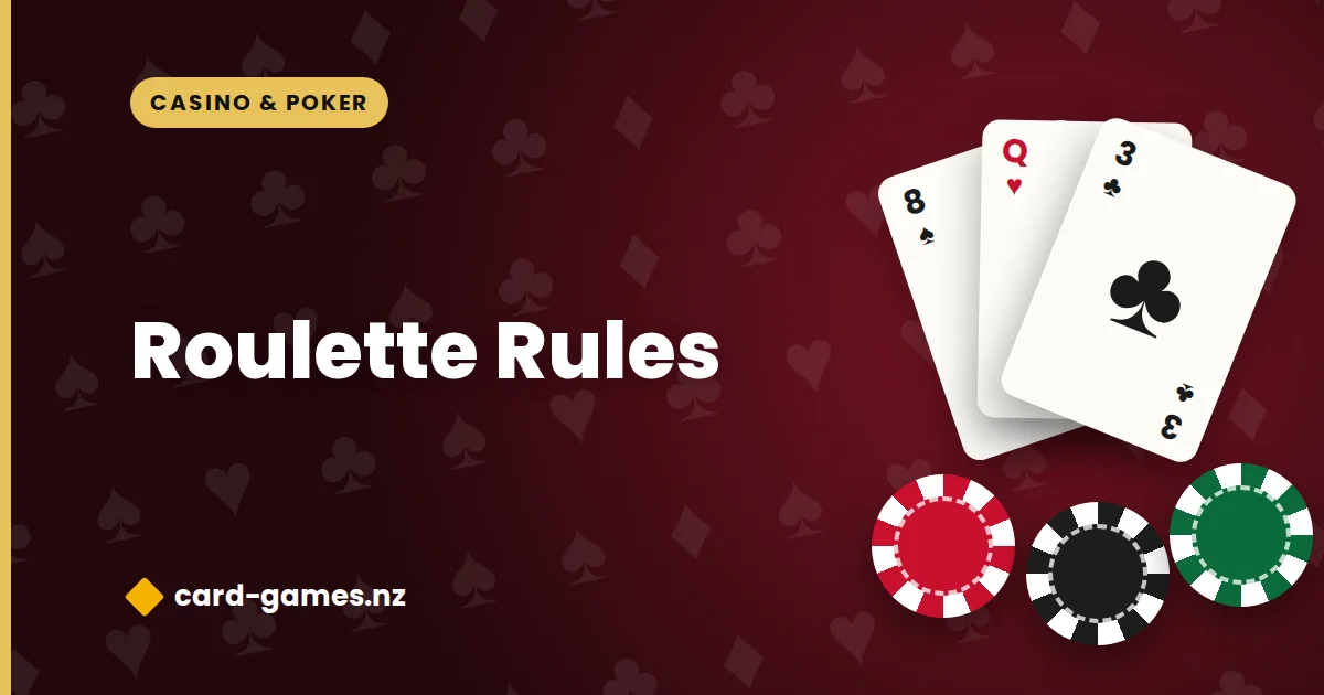 roulette rules