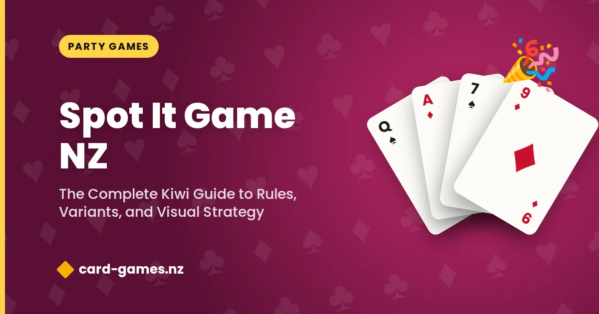 Spot It Game NZ: The Complete Kiwi Guide to Rules, Variants, and Visual Strategy