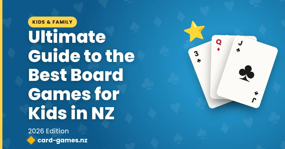 Ultimate Guide to the Best Board Games for Kids in NZ: 2026 Edition