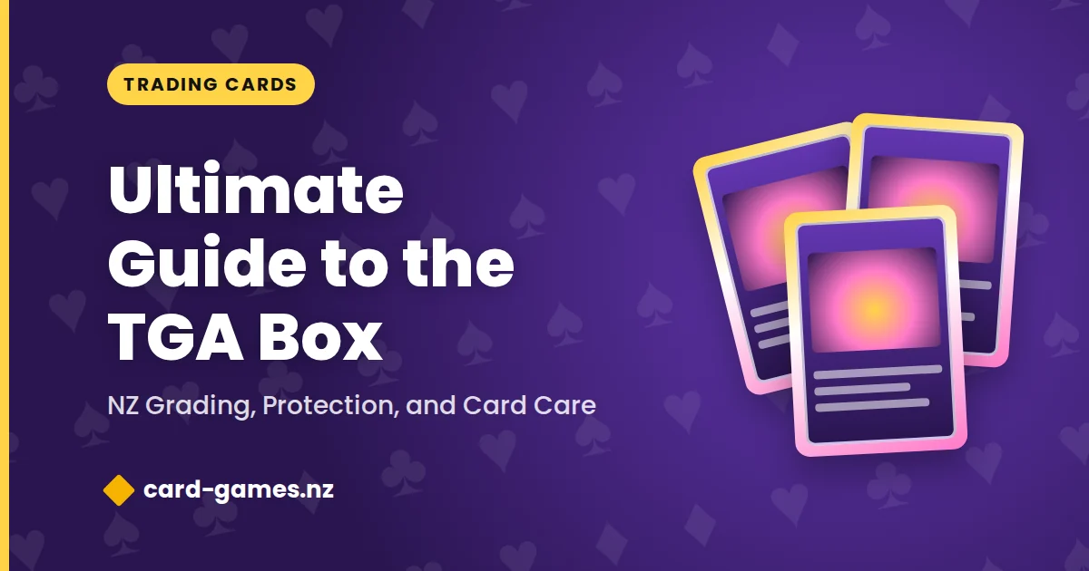 Ultimate Guide to the TGA Box: NZ Grading, Protection, and Card Care