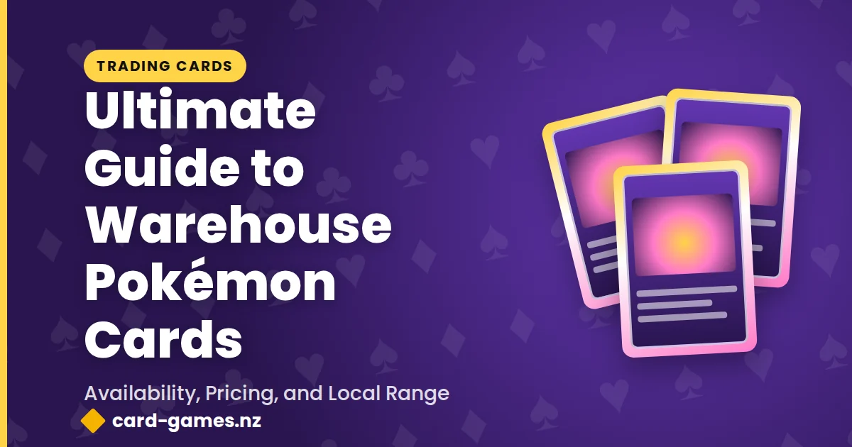 Ultimate Guide to Warehouse Pokémon Cards: Availability, Pricing, and Local Range