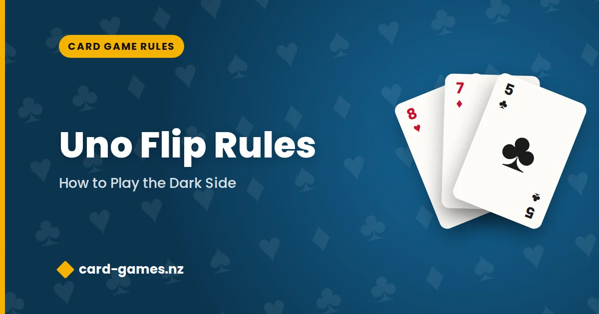 Uno Flip Rules: How to Play the Dark Side (2025)
