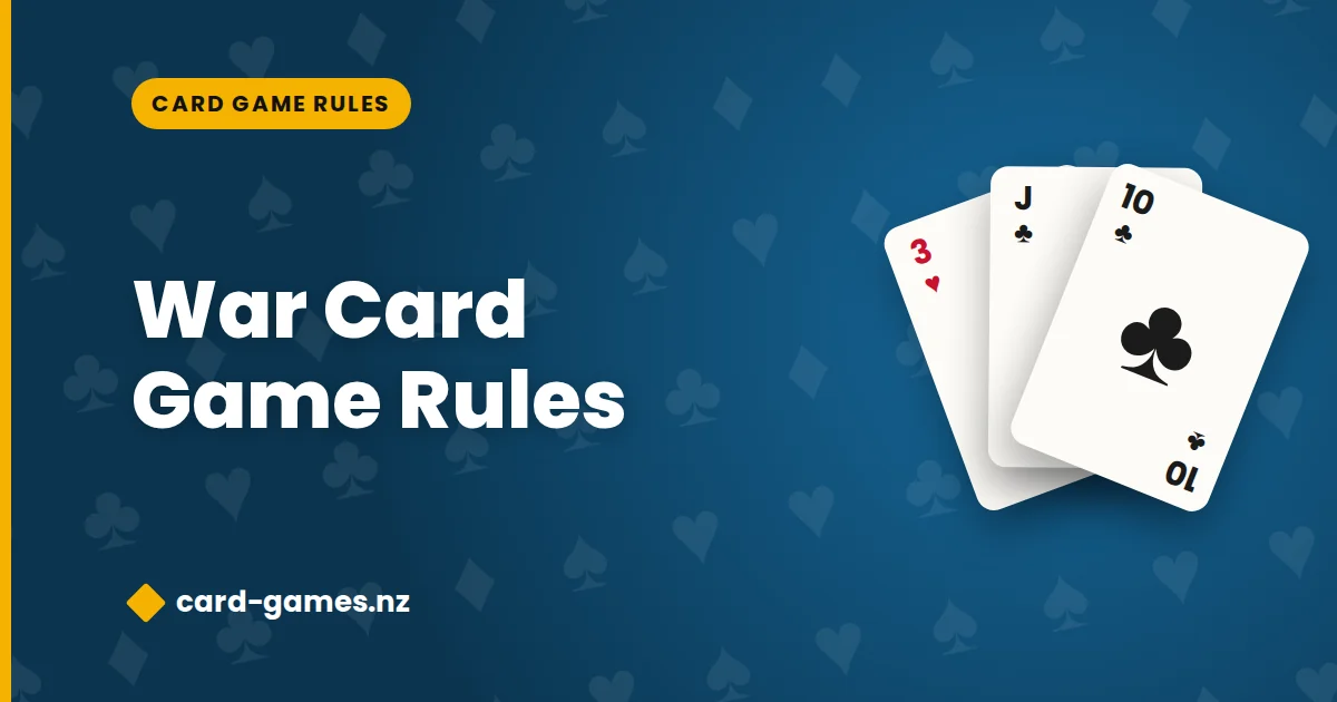 war card game rules