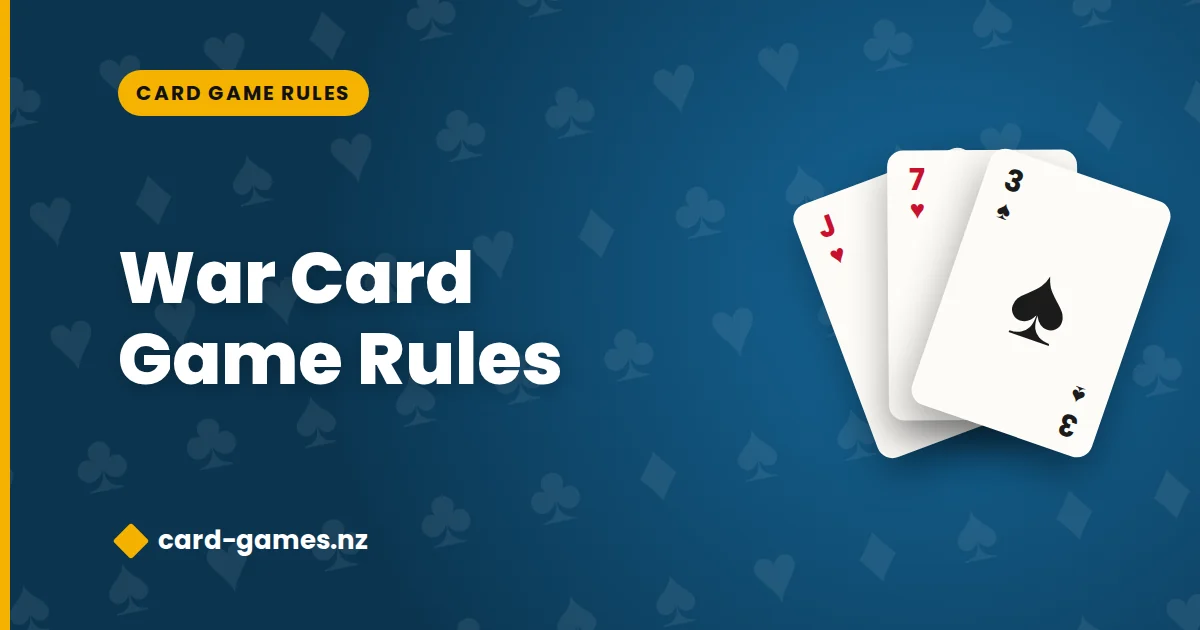 war card game rules